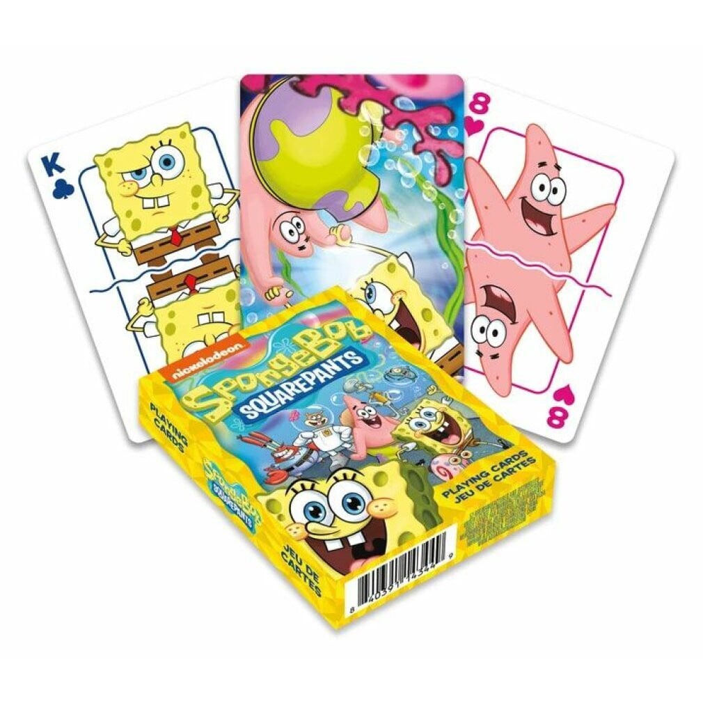 Aquarius SpongeBob Spelkaarten Cast