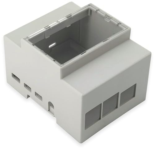 Joy-it RB-CaseP4+07 SBC-behuizing voor Raspberry Pi, geschikt voor DIN-rail montage