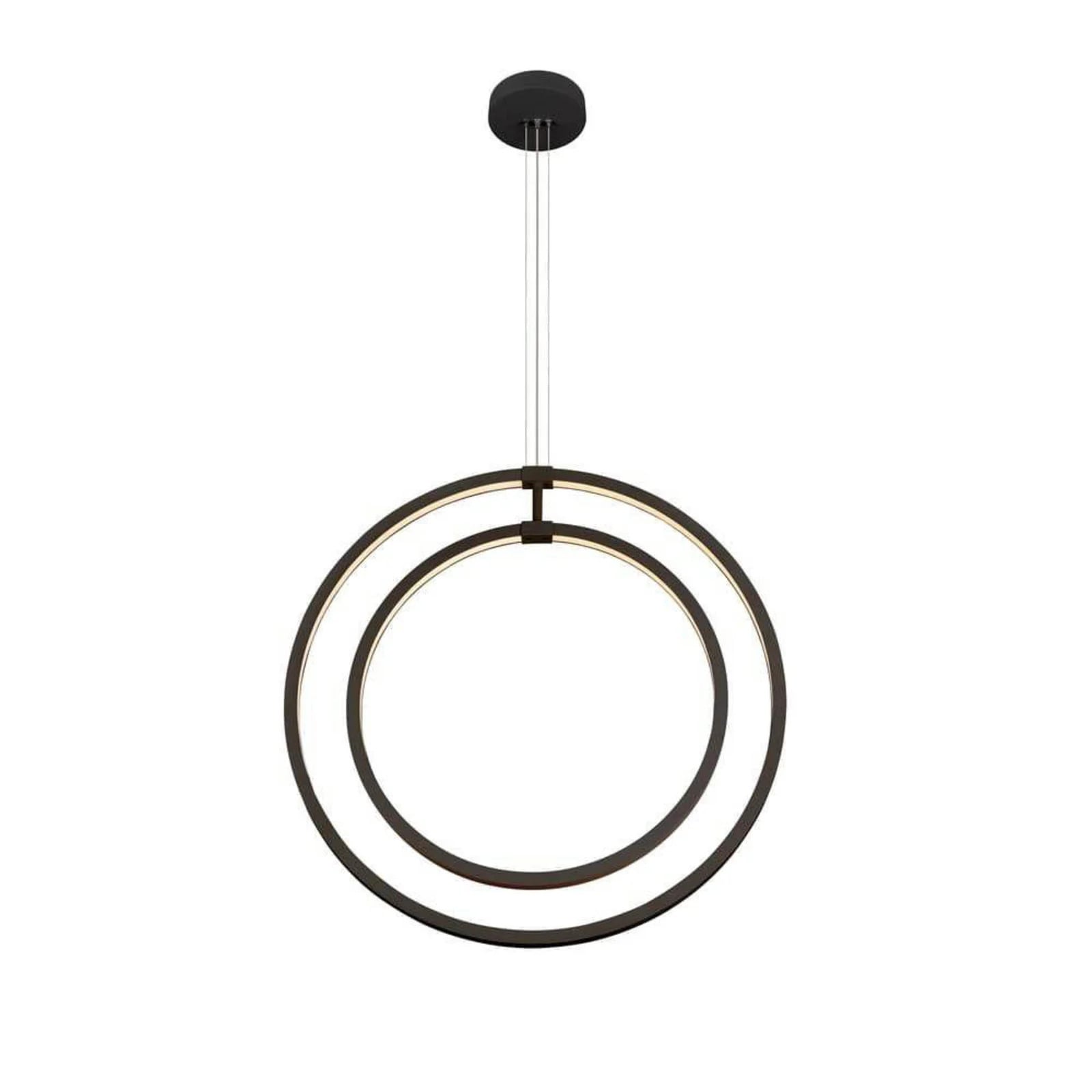 SLV One Vertical Hanglamp - Zwart - Aluminium - Modern - Dimmable