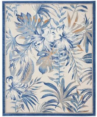 Nourison Seaside Tropical Modern Textured Indoor Rug