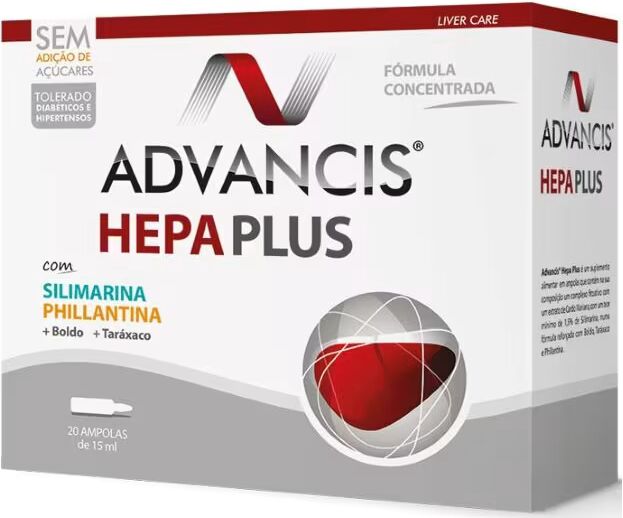 Advancis Hepa Plus 20 ampolas