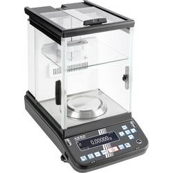 Kern ABP 100-5AM Analysewaage Wägebereich (max.) 135 g Ablesbarkeit 0.00001 g über Steckernetzteil Schwarz, Silber