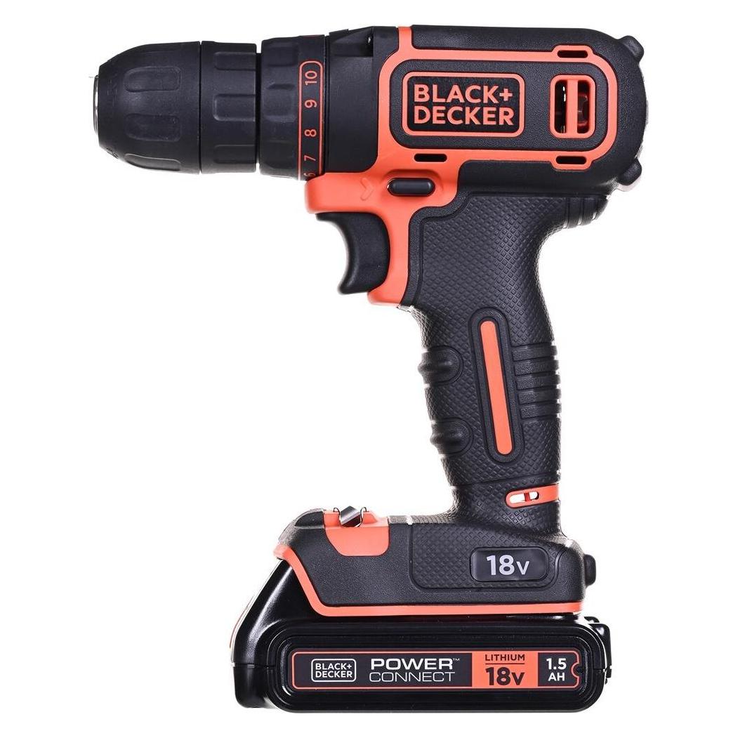 Black & Decker BDCDC18B-QW (Schrauber) (BDCDC18B-QW)