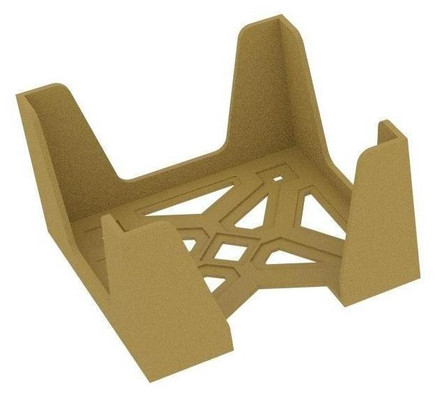 Feldherr Kaarthouder voor 150 speelkaarten van 80 x 80 mm, 1 compartiment, goud