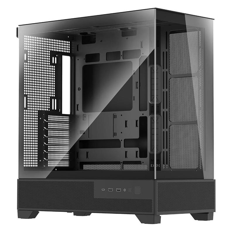 Xilence Flare X909.ARGB (schwarz, Tempered Glass x 2) (ATX) (XG179)