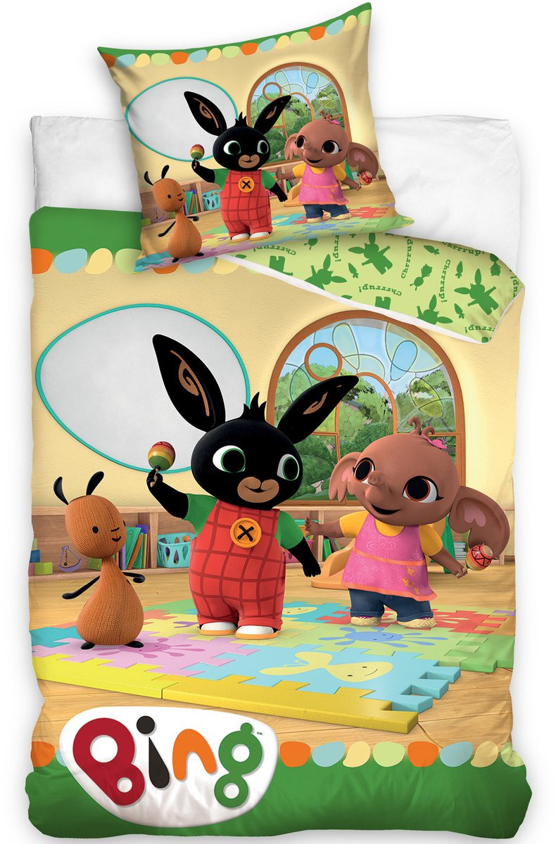 Bing Bunny Dekbedovertrek voor kinderen - 140 x 200 cm