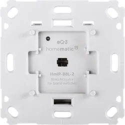 Homematic IP Jalousieaktor für Markenschalter HmIP-BBL-2 (VE6)