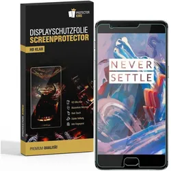 2x Displayschutzfolie für OnePlus 3T Displayfolie Schutzfolie Folie HD KLAR