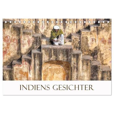 Indiens Gesichter (Tischkalender 2026 DIN A5 quer), CALVENDO Monatskalender