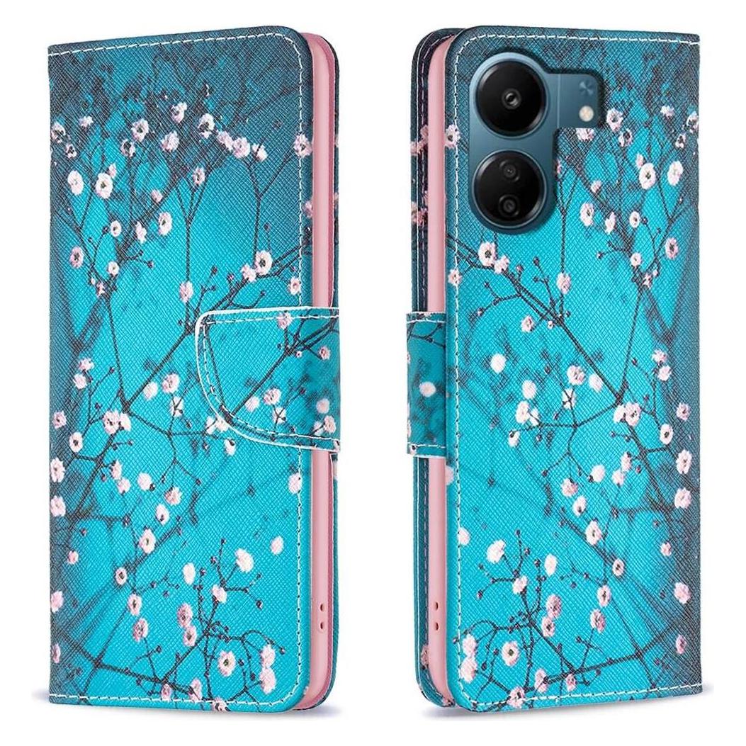 Cover-Discount Xiaomi Poco C65 / Redmi 13C - Etui Hülle Pflaumenblüten (Xiaomi Poco C65, Xiaomi Redmi 13C) (EDA004699009G)