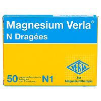 MAGNESIUM VERLA N Dragees 50 St