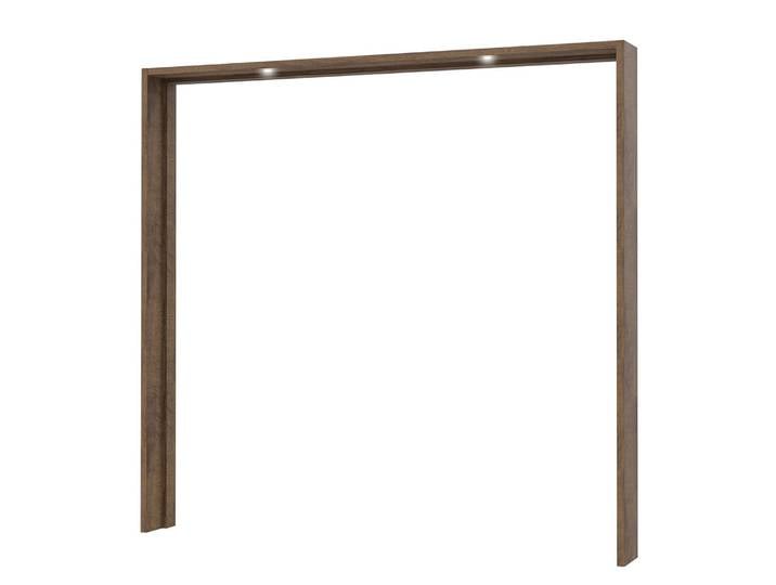 Cadre d’armoire Gladstone I 181cm Marron Panneau aggloméré
