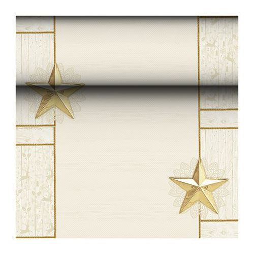 PAPSTAR Tischläufer Rising Star 88166 champagner 40,0 cm x 24,0 m