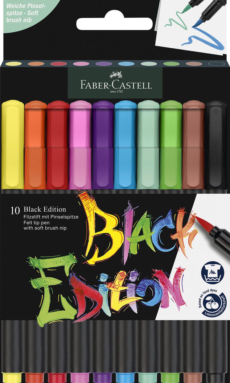 FABER-CASTELL Filzstifte Mehrfarbig 116451