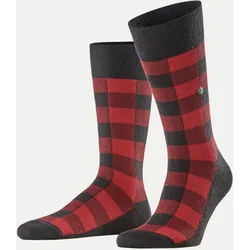 Socken Buffalo Check Rot 40-46