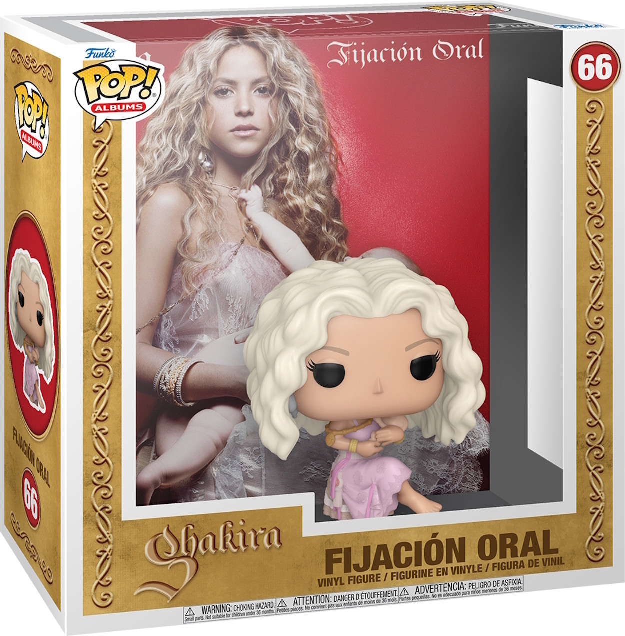 Funko Pop! Shakira - Fixation Oral 66 Vinyl Figuur