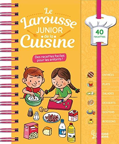 Collectif - Le Larousse junior de la cuisine : des recettes faciles pour les enfants ! : 40 recettes - Preis vom 11.10.2026 15:43:13 h