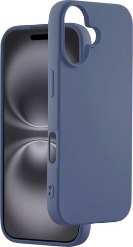 Hama Fantastic Feel Cover Apple iPhone 17 Blau Induktives Laden 00232379