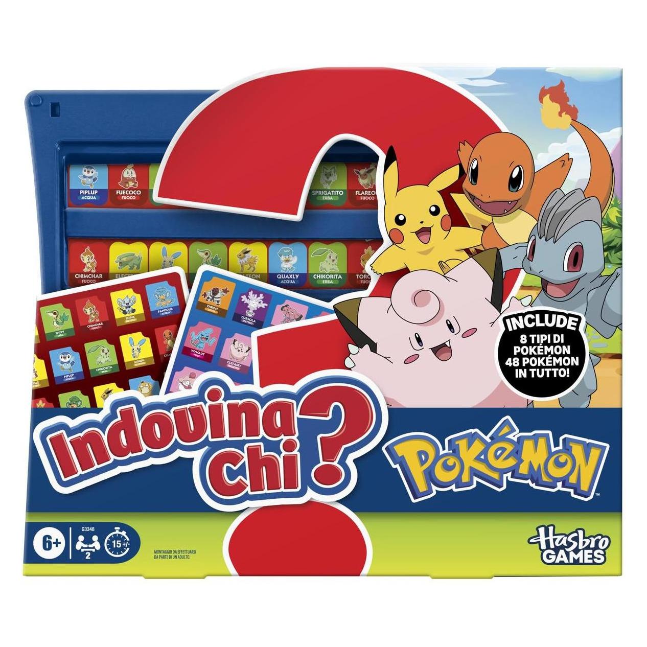 Hasbro "Rate mal, wer?" - Pokémon (Italienisch, 2 Spieler) (G33481030)