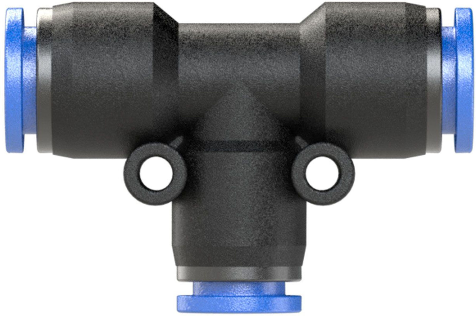 Riegler T-Steckverbindung »Blaue Serie«, reduzierend, Schlauch-Ã˜ 2x10/1x6 (138.1006)