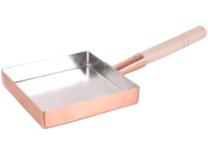 Tokyo Design Studio Tamago Pfanne, Kupfer, 18 x 18 x 5 cm, Mehrfarbig