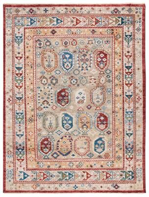 SAFAVIEH Hand-Knotted Samarkand Olha Traditional Wool Rug