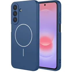 Cover-Discount Galaxy A27 - Solide Silikonhülle mit Magnet (Samsung Galaxy A27), Smartphone Hülle, Blau