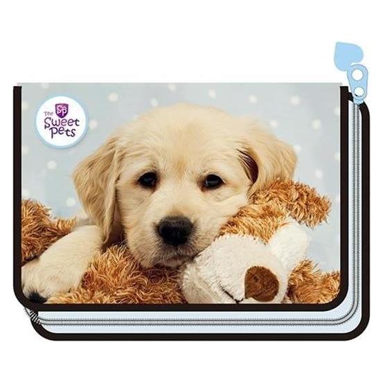 Beniamin Einkammer-Federmäppchen mit Ausstattung Hund (494174)