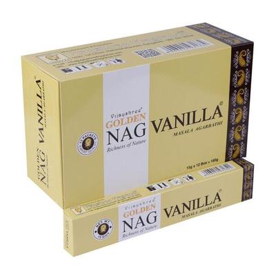 Räucherstäbchen 'Golden Nag Vanilla'