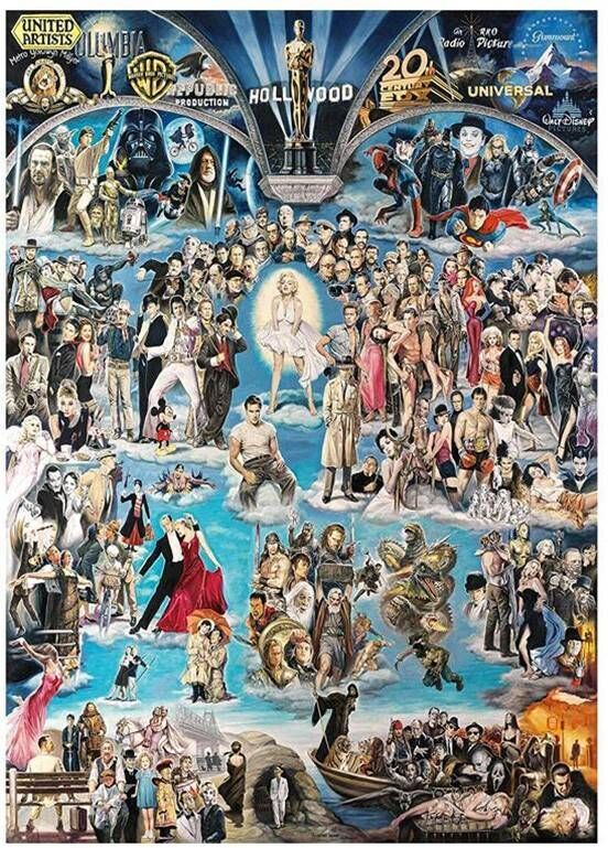 Schmidt Puzzles - Hollywood XXL - 3000 pcs