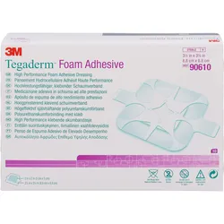 Tegaderm 3M Foam Adhesive 8.8x8.8cm 10 ST