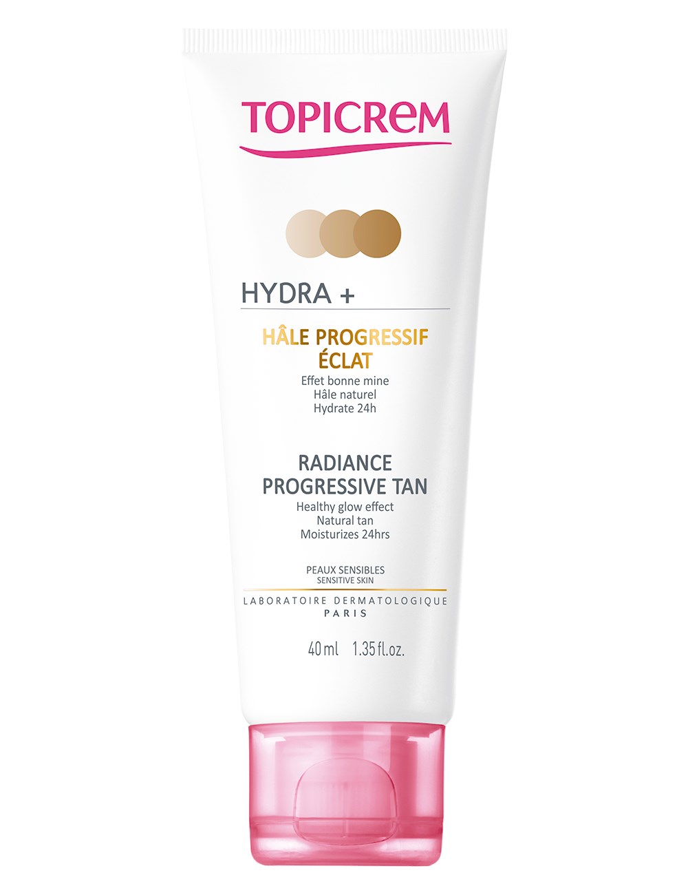 Topicrem Hidra + Radiance Progressive Tan 40mL