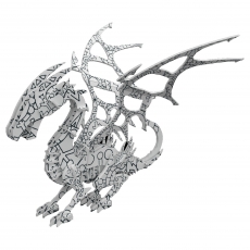 Eureka 3D Puzzle Drachen mit Buch und Buntstiften - 47 Teile 292202