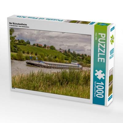 CALVENDO Puzzle Schiff auf dem Main bei Mainstockheim | 1000 Teile Lege-Größe 64x48cm Foto-Puzzle für glückliche Stunden