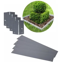 Green Split, Rasenkante, Blumenpyramide (4 Stk: 120 x 13,5cm) (120 cm)
