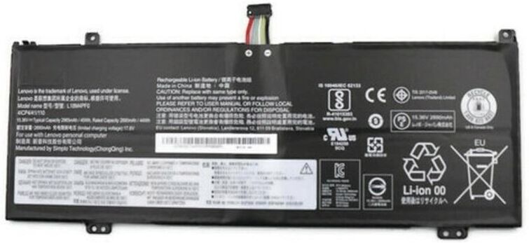 CoreParts Replacement Laptop Battery for Lenovo ThinkBook 13s, 15.36V 2850mAh 43.78Wh Li-Polymer