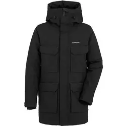 DIDRIKSONS Herren Jacke DREW USX PARKA 8, Größe M in Schwarz Schwarz