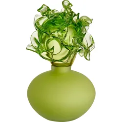 Dekoration Mino Glas 23 cm, hellgrün