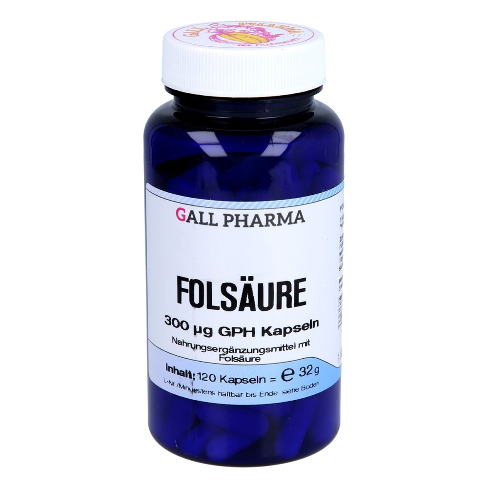 Hecht-Pharma GmbH Folsäure 300 [my]g Gph Kapseln 09721818