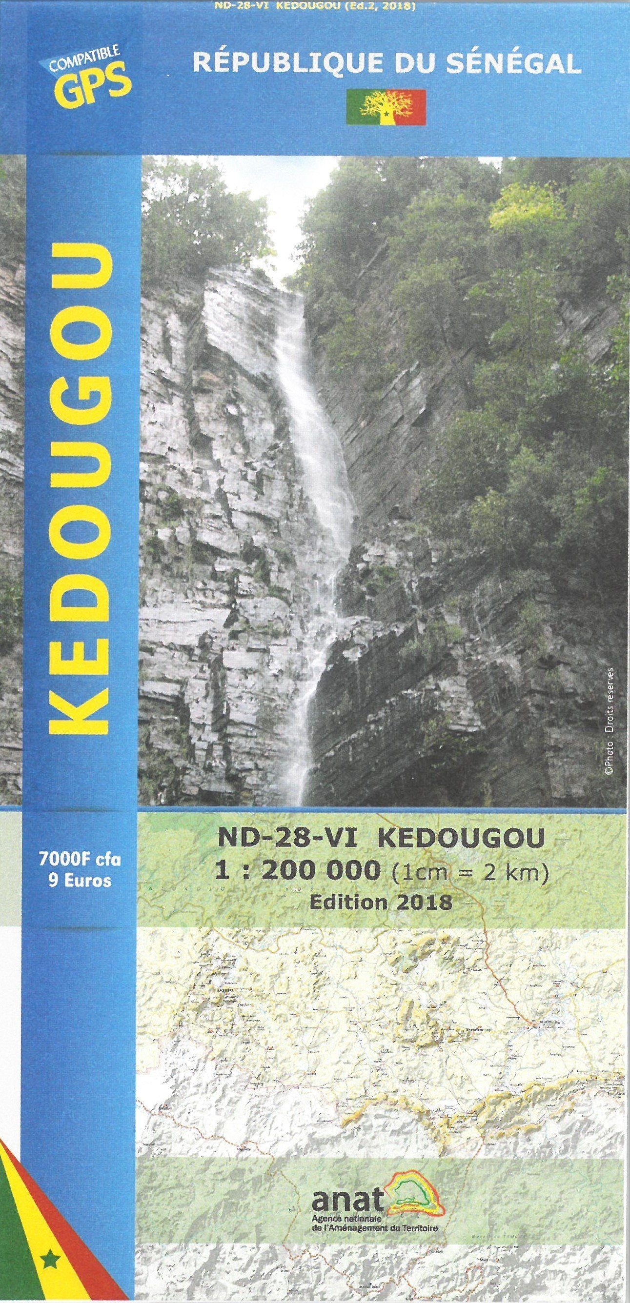 Carte routière - Kédougou   Laure Kane