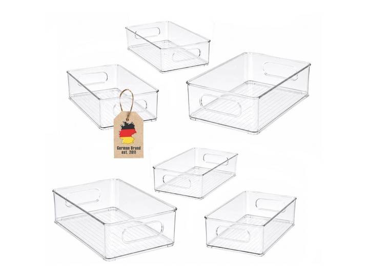 KÜHLSCHRANK-BOXEN 6er-Set