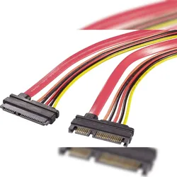 Renkforce Festplatten, Strom Verlängerungskabel [1x SATA-Kombi-Stecker 7+15pol. - 1x SATA RF-4297182