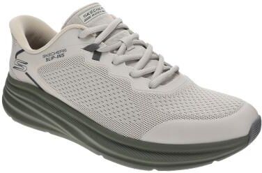 Skechers Bobs BOBS by Skechers Slip-ins: Skillz 118431 - Mens 9.5 Tan Sneaker Medium