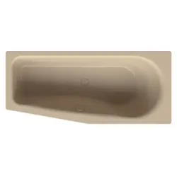 Bette BetteLuna Badewanne 2750-003 bahamabeige, 170x75x45cm, Schräge Fußende links