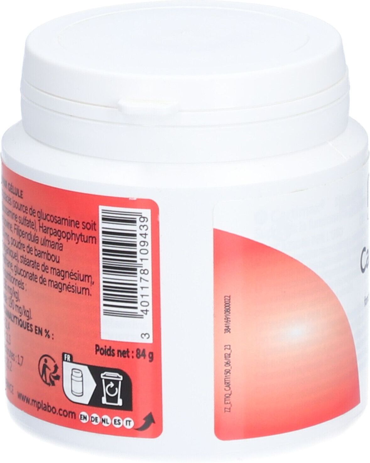Cartimax - Gélule, complément nutritionnel à visée articulaire. fl 150 St Kapseln