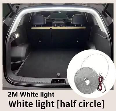 Uplift Essentials Automatic Trunk LED Light Strip High Brightness Interior Ambient Lighting 2m White Light