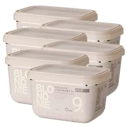 2700g Schwarzkopf Professional BLONDME Premium Lightener 9+ Set (6 x 450g)