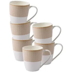 Ritzenhoff & Breker Geo Henkelbecher 350 ml 6er Set