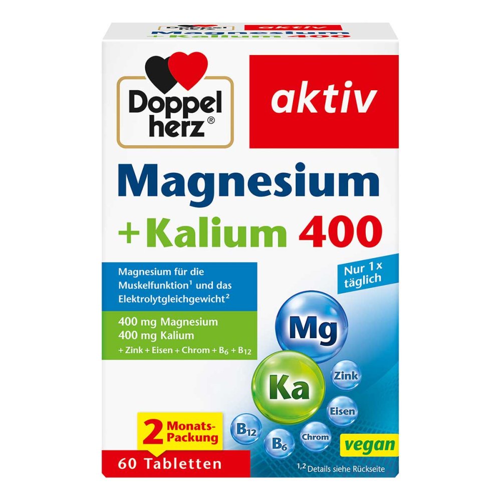 Queisser Pharma GmbH & Co. KG Doppelherz Magnesium+kalium Tabletten 11692343