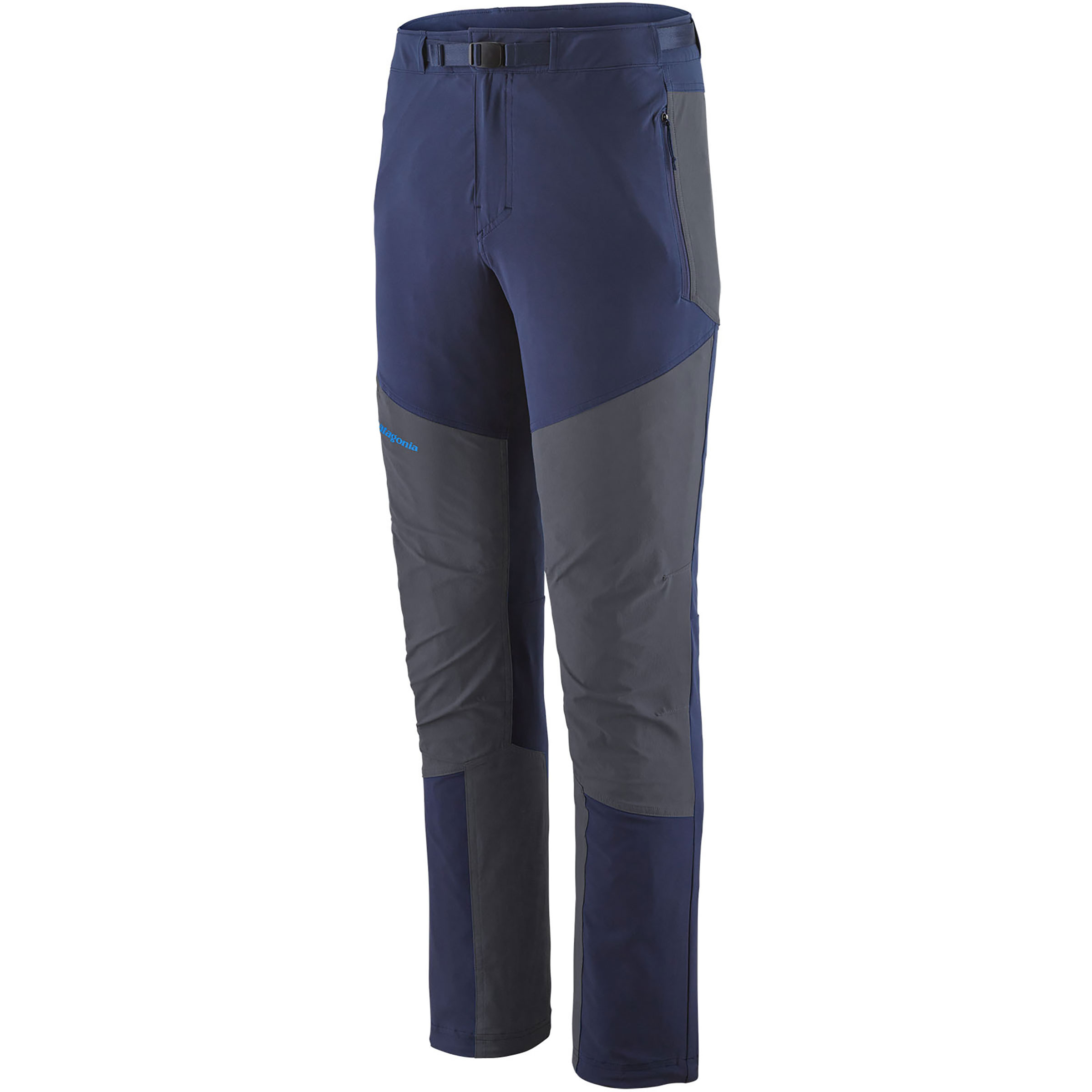 Patagonia Terravia Alpine Hose Herren Skihose blau Größe S Camping Widerstandsfähig Wasserabweisend